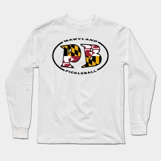 Maryland Pickleball Long Sleeve T-Shirt